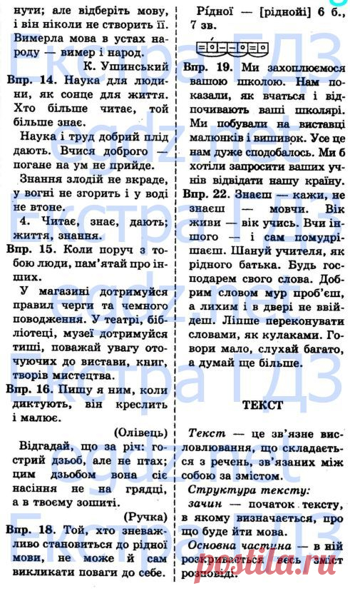 Рідна мова 4 клас М.С. Вашуленка (1 і 2 частина)