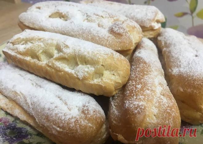 Очень вкусные Эклеры, идеальный рецепт заварного теста - пошаговый рецепт с фото. Автор рецепта Yulya Golovko . - Cookpad