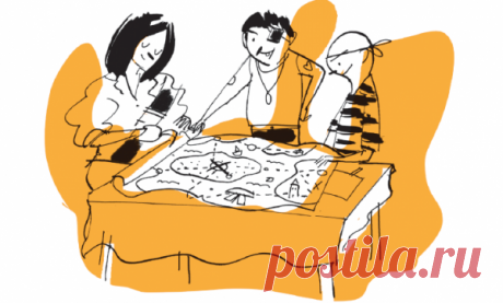 Спрячьте ледяные сокровища во дворе, на балконе или на детской площадке. Нарисуйте карту и составьте подсказки, которые помогут их найти.