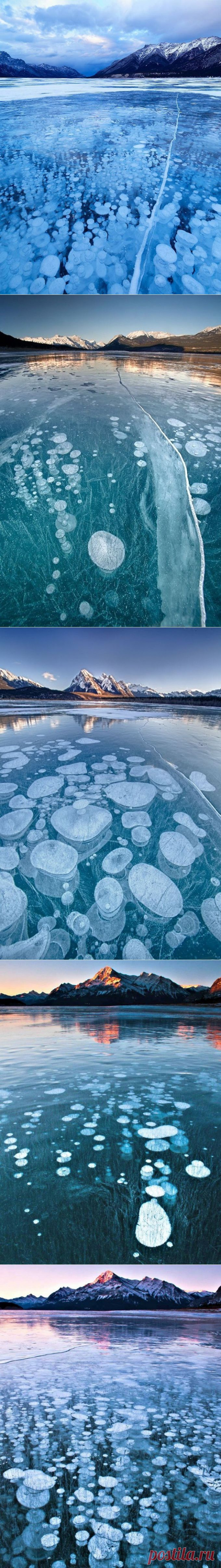 Озеро Авраам: смесь воды и метана