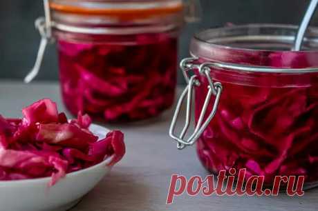 Маринованная капуста со свеклой — простой рецепт для любителей ПП - Всё о женщинах - Медиаплатформа МирТесен
