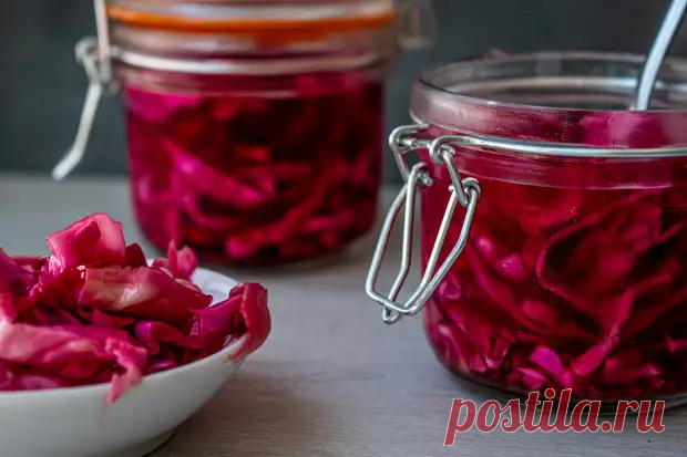 Маринованная капуста со свеклой — простой рецепт для любителей ПП - Всё о женщинах - Медиаплатформа МирТесен