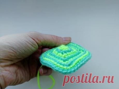 "Хитрая" незаметная смена цвета нити при вязании крючком | Анна Утешева | Яндекс Дзен