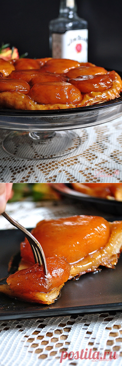 Тарт татен с ябълки и бърбън / Apple Tart Tatin with Bourbon