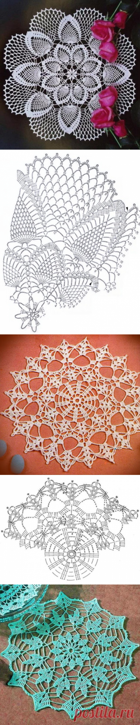 Katrinshine: Free crochet doily patterns