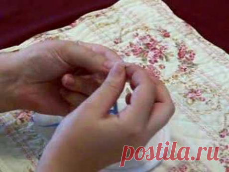 How to Thread the Needle in Silk Ribbon Embroidery