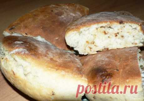 Луковая ароматная чиабатта по-домашнему