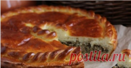Очень аппетитный пирог с мясом и грибами Рецепт этого теста универсальный и его можно использовать как для сладких пирогов, так и для несладких