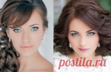 Как правильно подобрать свадебные прически для круглого лица для удачных фото?