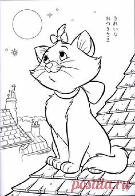 disney ariel coloring pages | Walt-Disney-Coloring-Pages-Marie-walt-disney-characters-34502974-2101 ...