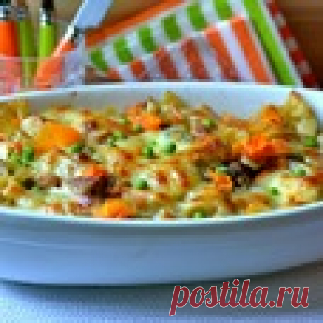 Запеченные макароны Кулинарный рецепт