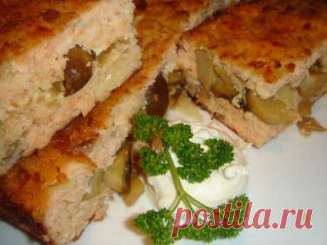 Рыбник русский с грибами