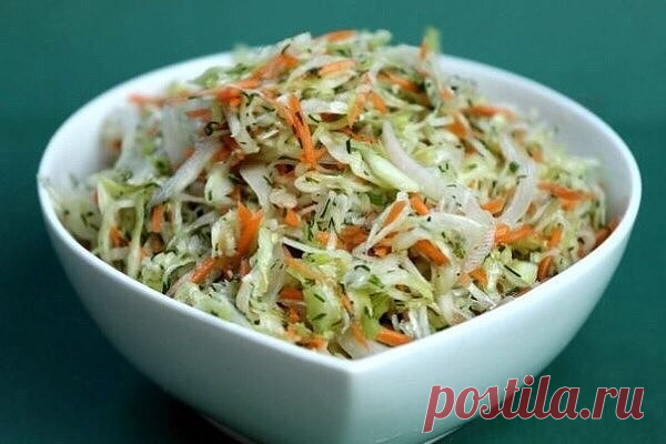 Остренькая капуста быстрого приготовления.

Капуста получается очень вкусной и моментально 