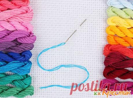 Соответствие канвы и игл для вышивания