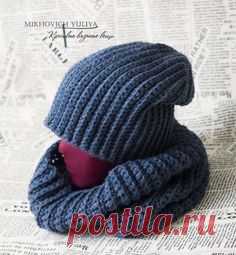 Knit & Crochet КРАСИВЫЕ ВЯЗАНЫЕ ВЕЩИ: Шапка бинни. Схема вязания крючком, мастер-класс.
