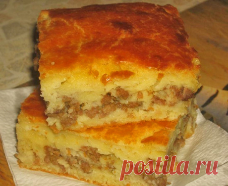 Пирог «Вкусный ужин»: готовится моментально! | Вкусняшки | Яндекс Дзен