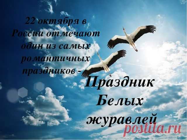 Бессмертная память о войнах —
Небесная песнь журавля.
Искрящийся иней на окнах
Весенняя сменит вода. Открытки на День белых журавлей!