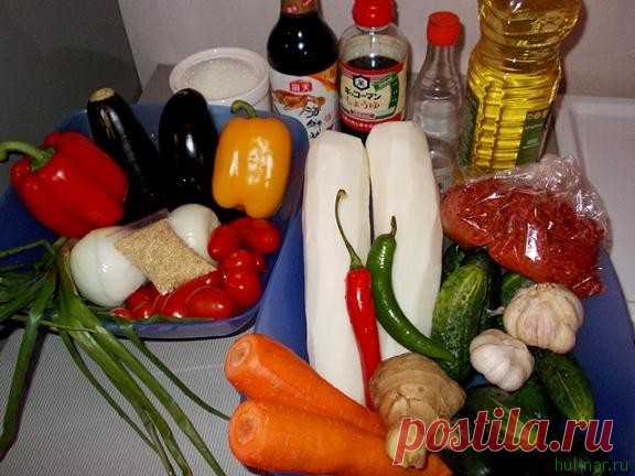 Три корейские закуски: 