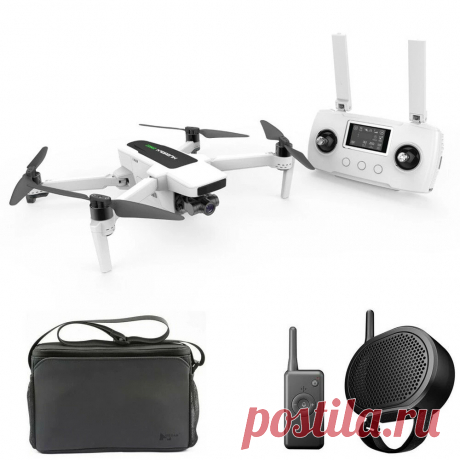 Hubsan zino 2 rc drone quadcopter with m6 sky speaker megaphone laudspeakers gps 8km wifi fpv 4k 60fps uhd camera 3-axis gimbal Sale - Banggood.com