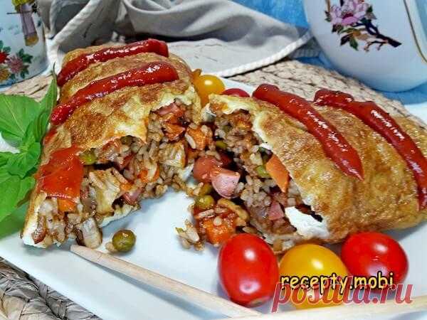 Омурайсу (японский омлет)