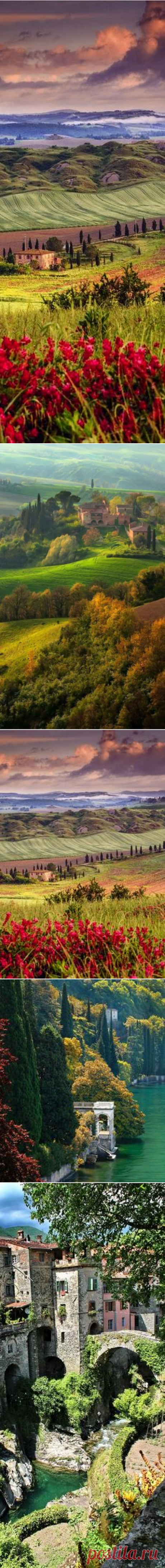 Tuscany val d'Orcia Siena - Italy | Tuscany, Italy | Тоскана, Италия и Природа