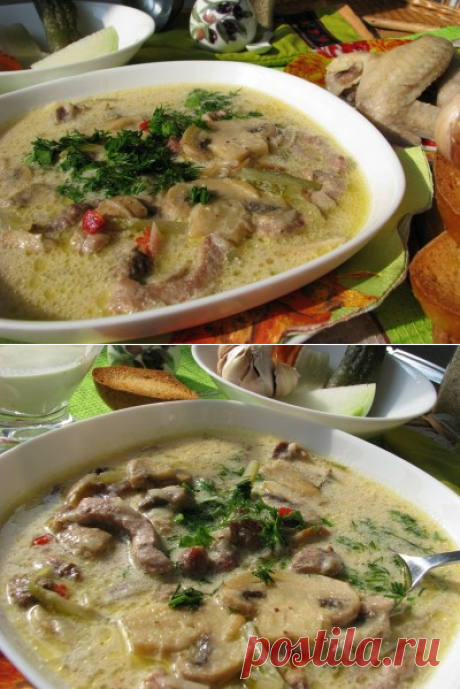 Суп а-ля Строганов - согревающий, наваристый, ароматный! | Четыре вкуса
