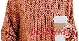 Pulower z grubszej wełny  Sweter na drutach z opisem jak zrobić