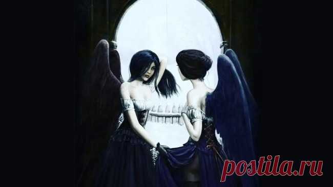 Тест - Реалист или оптимист? Выберите, что вы увидели первым, и получите точный ответ!Череп