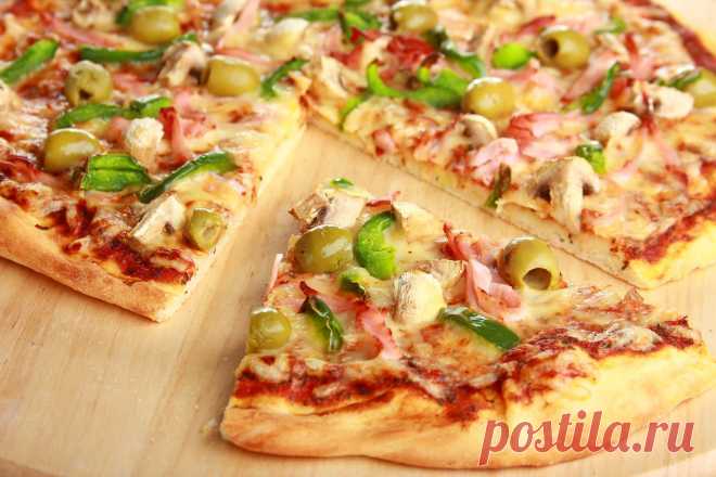 ЖИДКОЕ ТЕСТО ДЛЯ ПИЦЦЫ НА МАЙОНЕЗЕ - Бабушкины рецепты