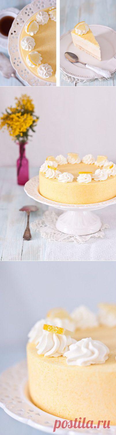 Лимонный торт