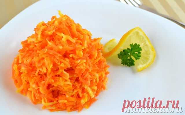 Салат из моркови и сельдерея