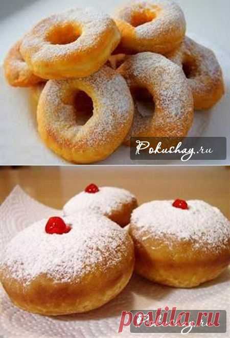 Готовим вкусные пончики на кефире