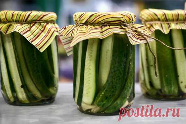 Пикантные маринованные огурцы по-болгарски