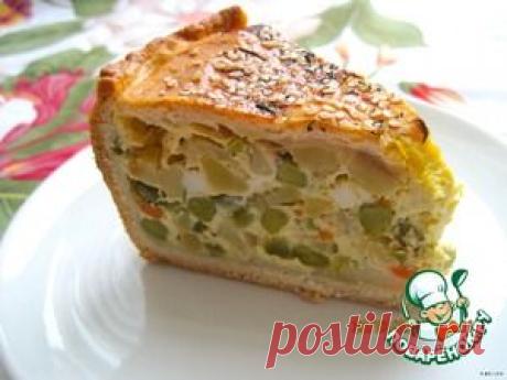 Пирог "Оливье" - кулинарный рецепт