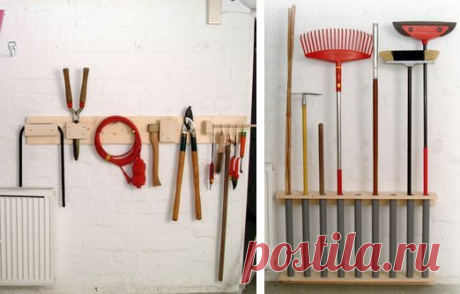 Хранение садового инвентаря и инструментов - Садоводка