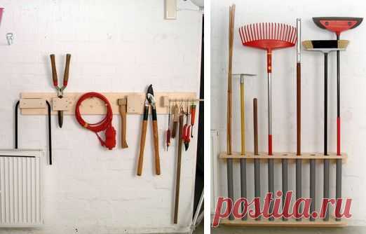 Хранение садового инвентаря и инструментов - Садоводка