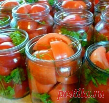 Пoмидoры дoльками в рассoлe ОЧEНЬ НEOБЫЧНО И ВКУCНО.