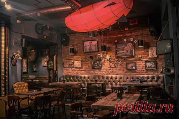 (+1) тема - Стиль стимпанк—Паб Joben Bistro в Клуж-Напока | Роскошь и уют