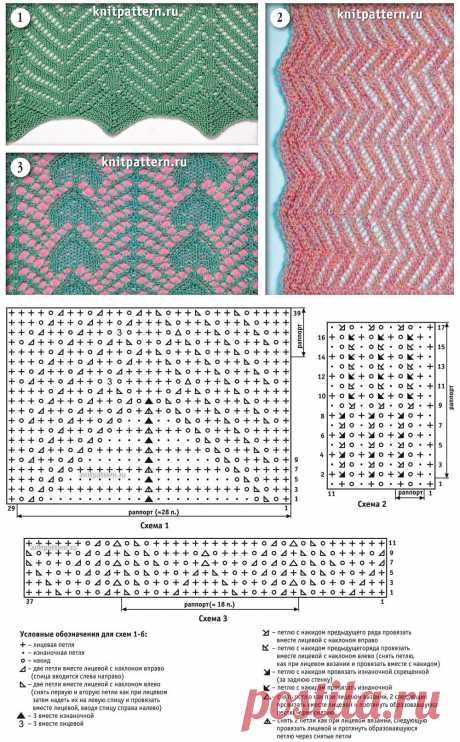 Мотивы и схемы для вязания спицами. Страница №39. - 22 Июля 2013 - Коллекция узоров и схем для вязания спицами
