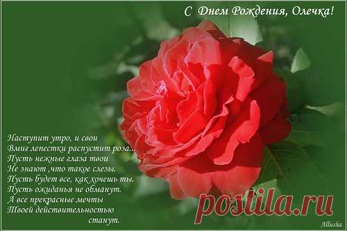 ВСЕМ ОЛЬГАМ ПОСВЯЩАЕТСЯ~~~~~~~~
~~~~~~~~ОЛЯ-ОЛЬГА-ОЛЕЧКА~~~~~~~~
Если бы Ольга солдатом была,
То за собою полки повела!
Если бы Ольга была космонавтом,
Быстро слетала б на Марс и обратно!
Если бы Ольга была альпинистом,
То Эверест покорила бы быстро!
9592359.jpg (500×333)