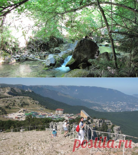 Крым. Большой Каньон - Ай-Петри - Мисхор - Коктебель (из личного архива)