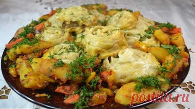 ХИНКАЛ ГЮЛЬХАНУМ НАЦИОНАЛЬНОЕ БЛЮДО❤️ПРОСТО И ВКУСНО😋