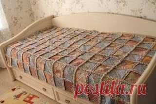 журавлик: Занятие 10. Покрывало синель.
