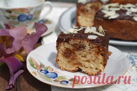 Просто и вкусно: Кекс из гречневой муки с творогом и инжиром