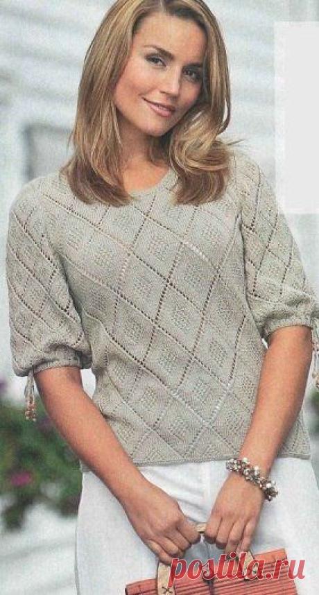 Knitting a pullover. Knitting pattern pullover | Все о рукоделии: схемы, мастер классы, идеи на сайте labhousehold.com