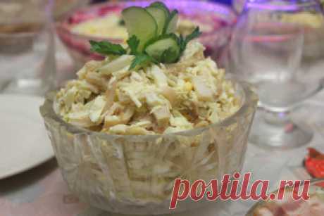 Салат Белый танец рецепт с фотографиями