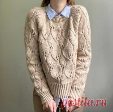 Пост на стене Свитер ✨Solandra✨РАЗМЕРЫ🧵XS (S) M (L) XL (2XL) 3XL (4XL) 5XL.ПЛОТНОСТЬ ВЯЗАНИЯ:🧵19 п. и 24 ряда = 10 х 10 см узором по Схеме на спицах № 5,5, после блокировки