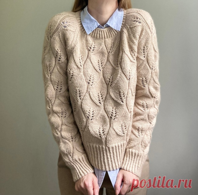 Пост на стене Свитер ✨Solandra✨РАЗМЕРЫ🧵XS (S) M (L) XL (2XL) 3XL (4XL) 5XL.ПЛОТНОСТЬ ВЯЗАНИЯ:🧵19 п. и 24 ряда = 10 х 10 см узором по Схеме на спицах № 5,5, после блокировки