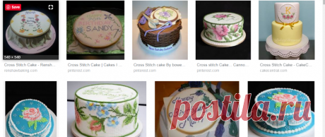 Cross stitch cake - Google Търсене
