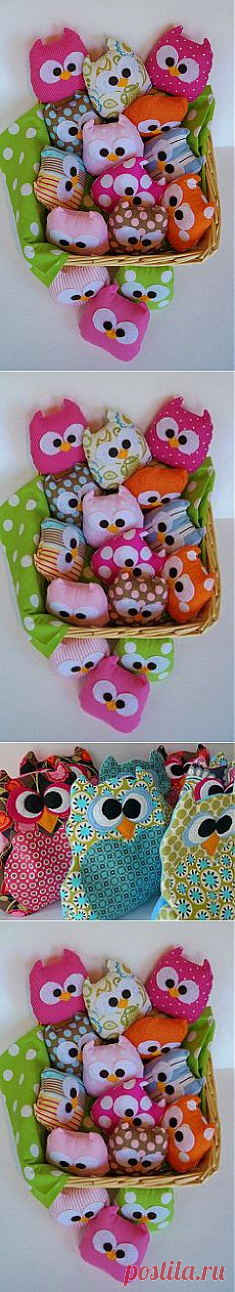 lovely plush mini owl, choose any color